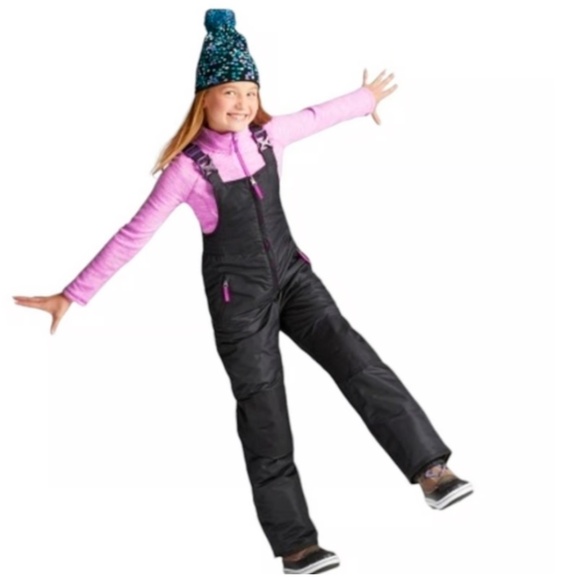 Champion Snow Bib Pants Girls Small/6 - Picture 1 of 10